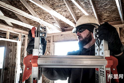 雷都捷特(LittleGiant)快速梯 铝合金双侧多功能按压式伸缩人字梯